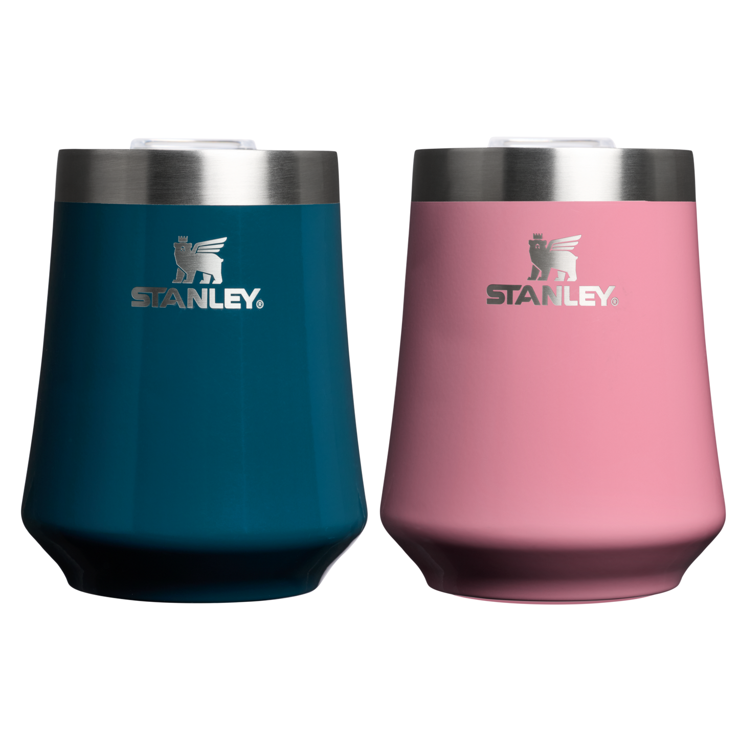 Flavor-Preserving The Reserve Wine Tumbler | 2-pack D175D - Premium Insulated Egg-Shaped Wine Glass for Outdoors - Ponderosa Gloss/Port Shimmer