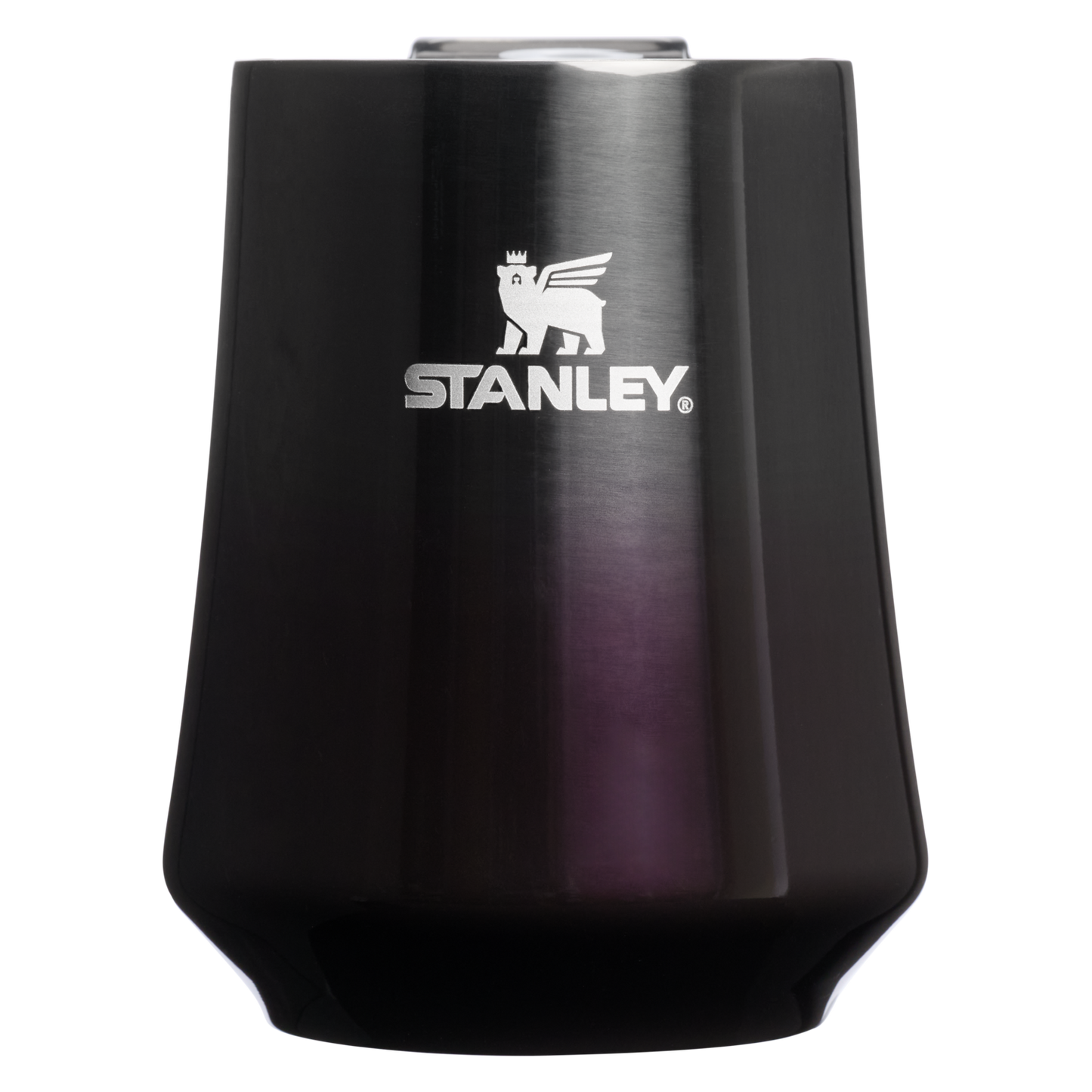 Shatterproof Luxury The Halloween Reserve Wine Tumbler D161M - Elegant Stemless Vacuum Insulated Wine Tumbler - Purple Night Shine