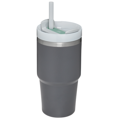 Double-Wall Vacuum The Quencher H2.0 Flowstate Tumbler D030T - Double-Wall Vacuum Insulated Travel Tumbler with Straw Detail