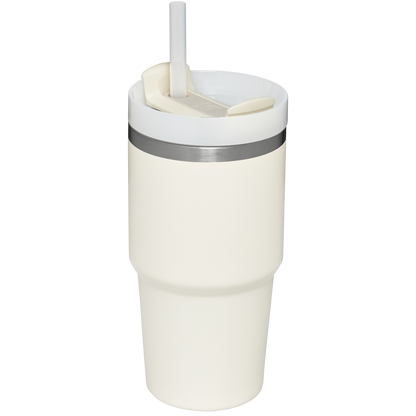 Double-Wall Vacuum The Quencher H2.0 Flowstate Tumbler D030T - Double-Wall Vacuum Insulated Travel Tumbler with Straw Detail
