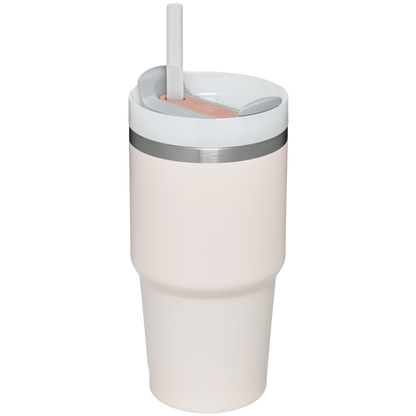 Double-Wall Vacuum The Quencher H2.0 Flowstate Tumbler D030T - Double-Wall Vacuum Insulated Travel Tumbler with Straw Detail