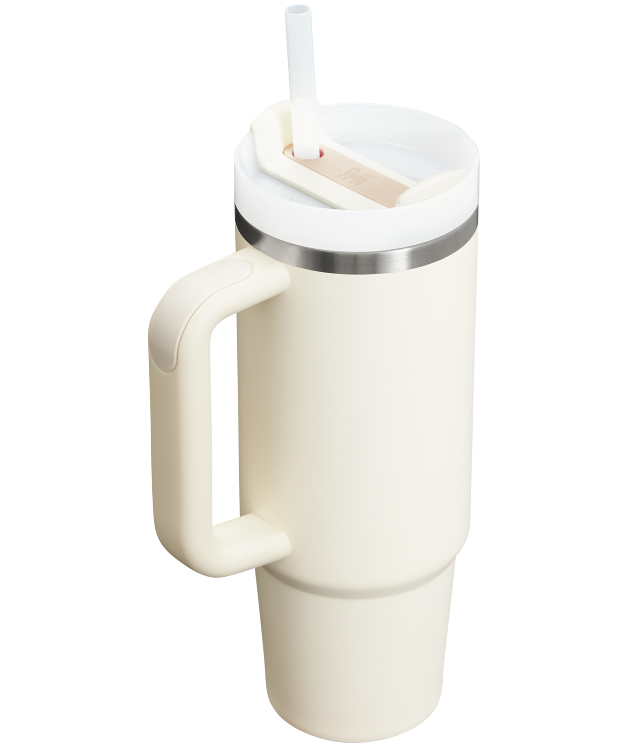 Splash-Resistant FlowState The Quencher H2.0 Flowstate Tumbler D051L - Double-Wall Vacuum Insulated Travel Tumbler with Straw Detail