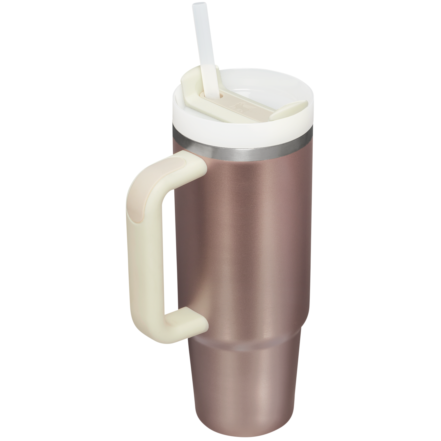 Splash-Resistant FlowState The Quencher H2.0 Flowstate Tumbler D051L - Double-Wall Vacuum Insulated Travel Tumbler with Straw Detail