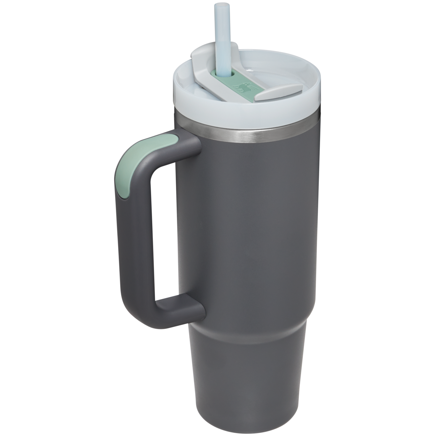 Splash-Resistant FlowState The Quencher H2.0 Flowstate Tumbler D051L - Double-Wall Vacuum Insulated Travel Tumbler with Straw Detail