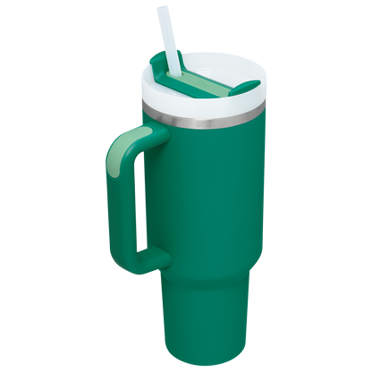 Large Capacity The Quencher H2.0 Flowstate Tumbler D050X - Double-Wall Vacuum Insulated Travel Tumbler with Straw Detail