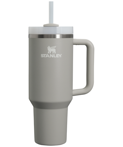 Double-Wall Vacuum The Quencher H2.0 Flowstate Tumbler  | Stanley Create D332L - Double-Wall Vacuum Insulated Travel Tumbler with Straw - Ash
