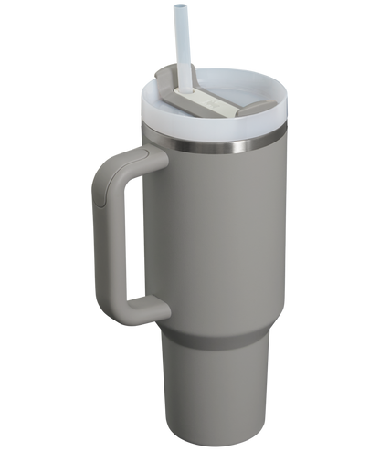 Double-Wall Vacuum The Quencher H2.0 Flowstate Tumbler  | Stanley Create D332L - Double-Wall Vacuum Insulated Travel Tumbler with Straw Detail
