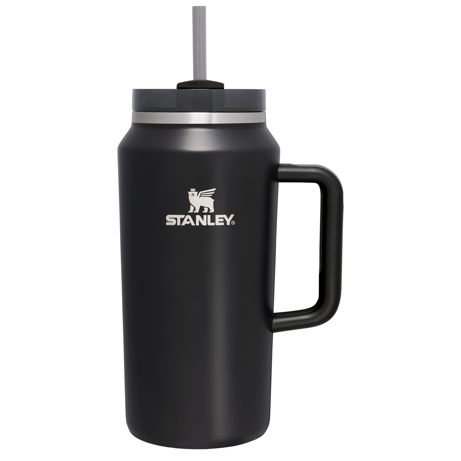 Car-Cup Friendly The Quencher H2.0 Flowstate Tumbler D365U - Double-Wall Vacuum Insulated Travel Tumbler with Straw - Black Glow