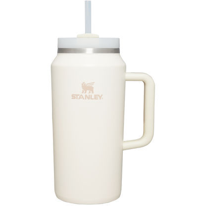 Car-Cup Friendly The Quencher H2.0 Flowstate Tumbler D365U - Double-Wall Vacuum Insulated Travel Tumbler with Straw - Cream