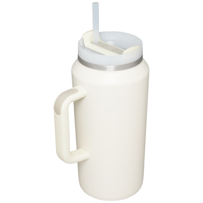 Car-Cup Friendly The Quencher H2.0 Flowstate Tumbler D033Q - Double-Wall Vacuum Insulated Travel Tumbler with Straw Detail