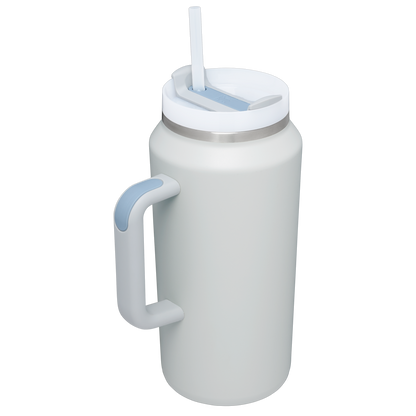 Car-Cup Friendly The Quencher H2.0 Flowstate Tumbler D365U - Double-Wall Vacuum Insulated Travel Tumbler with Straw Detail