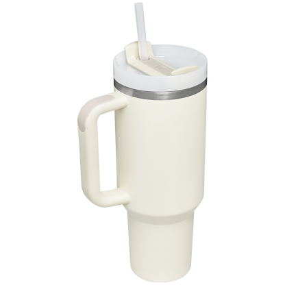 Large Capacity The Quencher H2.0 Flowstate Tumbler D050X - Double-Wall Vacuum Insulated Travel Tumbler with Straw Detail