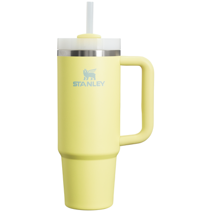 Splash-Resistant FlowState The Quencher H2.0 Flowstate Tumbler D051L - Double-Wall Vacuum Insulated Travel Tumbler with Straw Detail