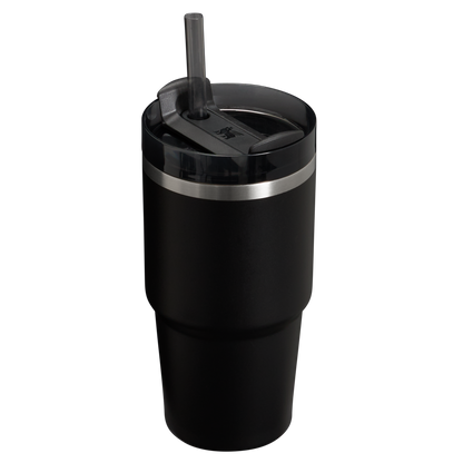 Double-Wall Vacuum The Quencher H2.0 Flowstate Tumbler D030T - Double-Wall Vacuum Insulated Travel Tumbler with Straw Detail