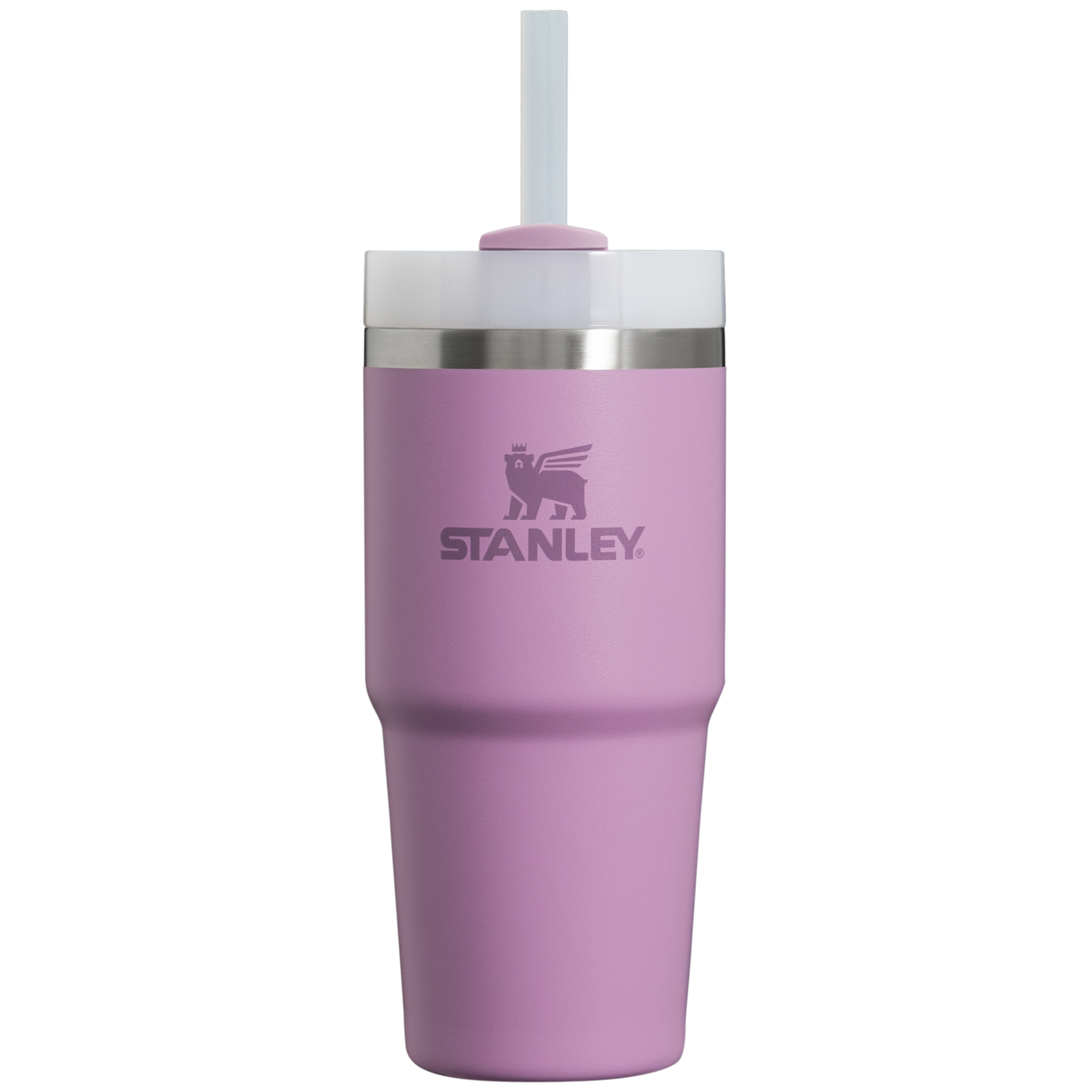 Large Capacity The Quencher H2.0 Flowstate Tumbler  | Stanley Create D329E - Premium Stainless Steel Straw Cup for All-Day Hydration - Lilac