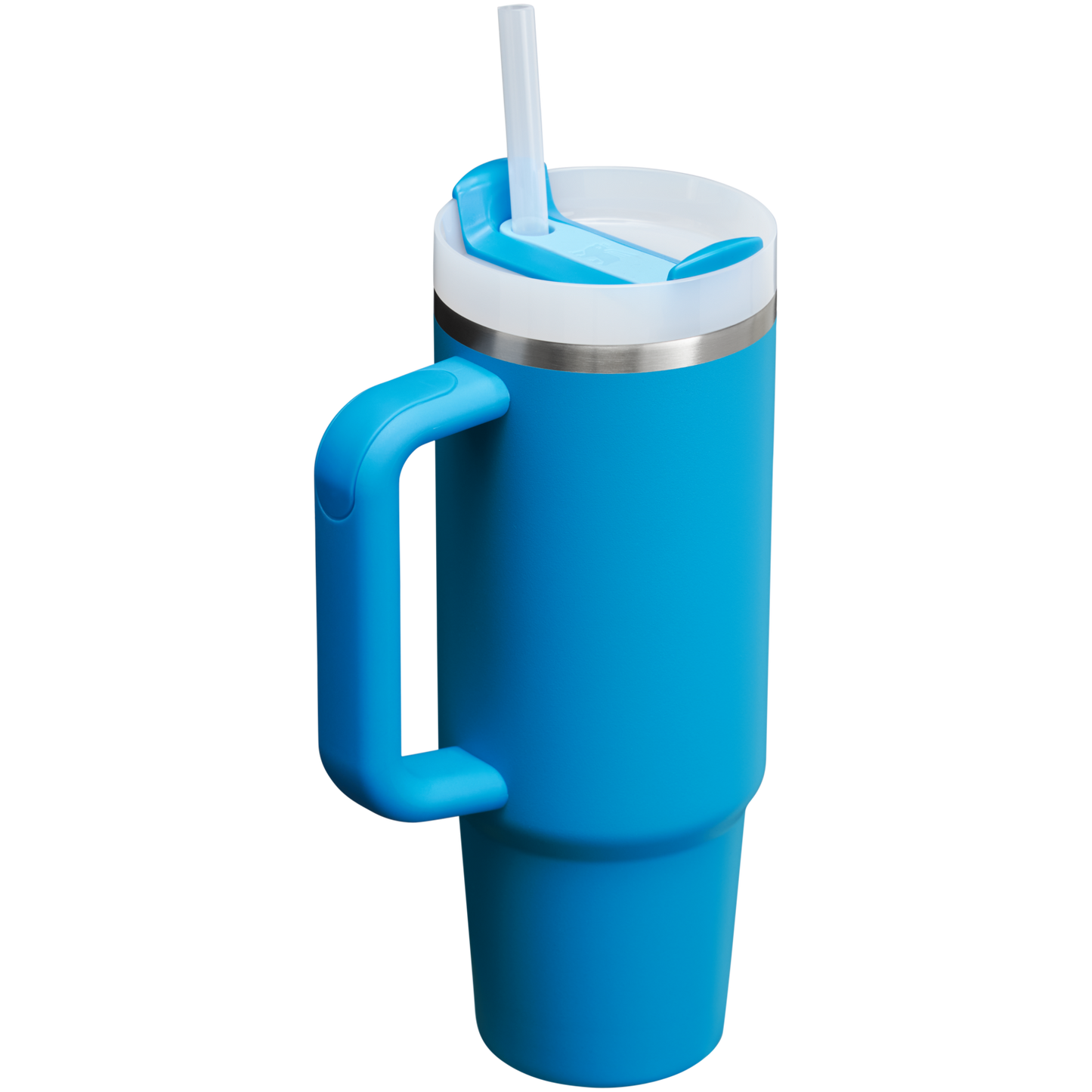 Splash-Resistant FlowState The Quencher H2.0 Flowstate Tumbler D051L - Double-Wall Vacuum Insulated Travel Tumbler with Straw Detail