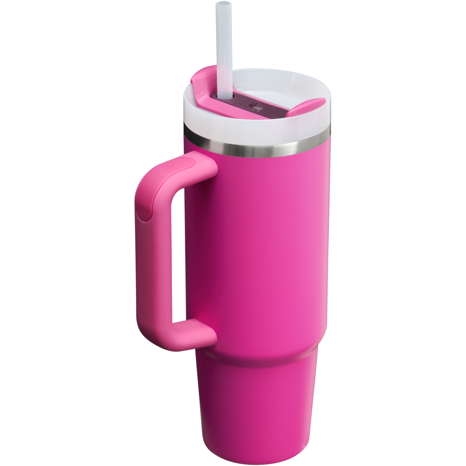 Splash-Resistant FlowState The Quencher H2.0 Flowstate Tumbler D051L - Double-Wall Vacuum Insulated Travel Tumbler with Straw Detail
