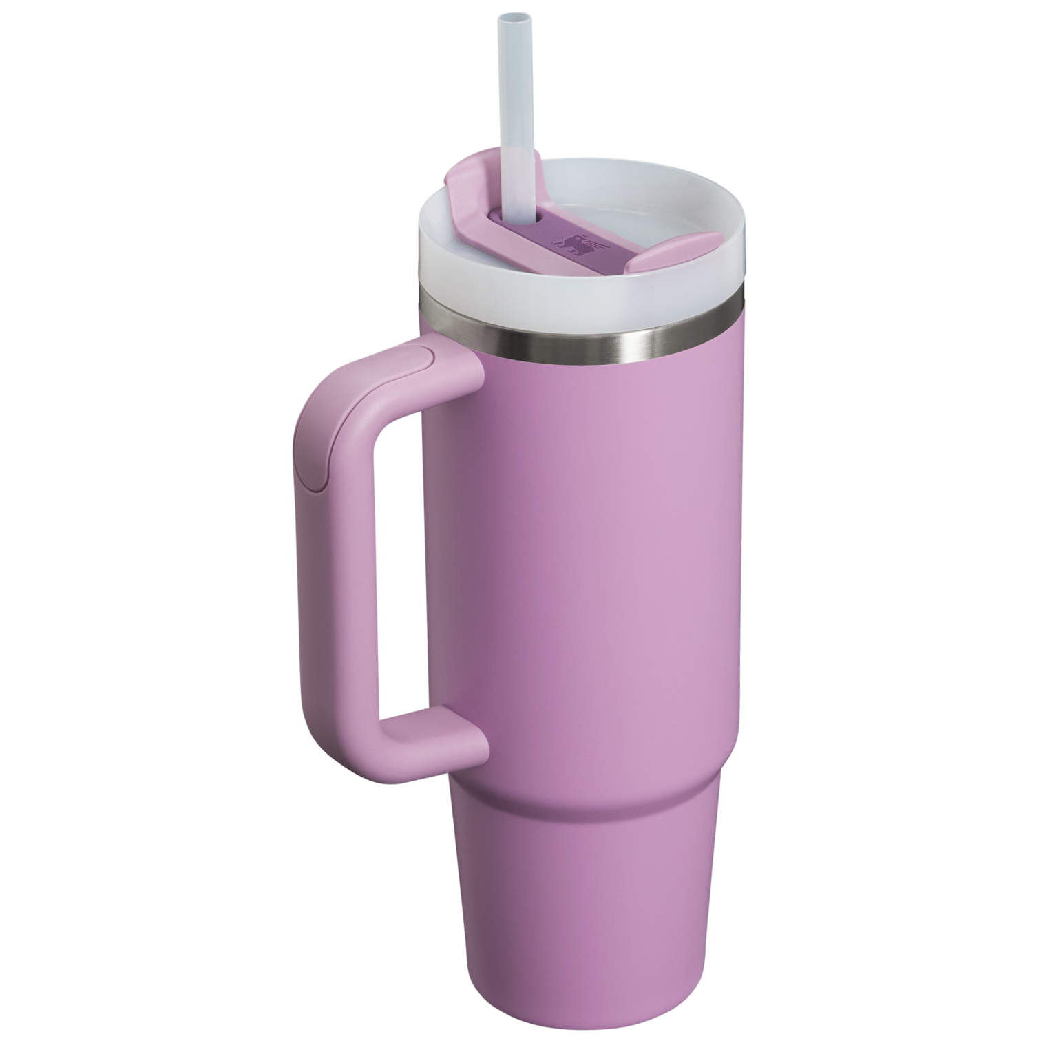 Splash-Resistant FlowState The Quencher H2.0 Flowstate Tumbler D051L - Double-Wall Vacuum Insulated Travel Tumbler with Straw Detail