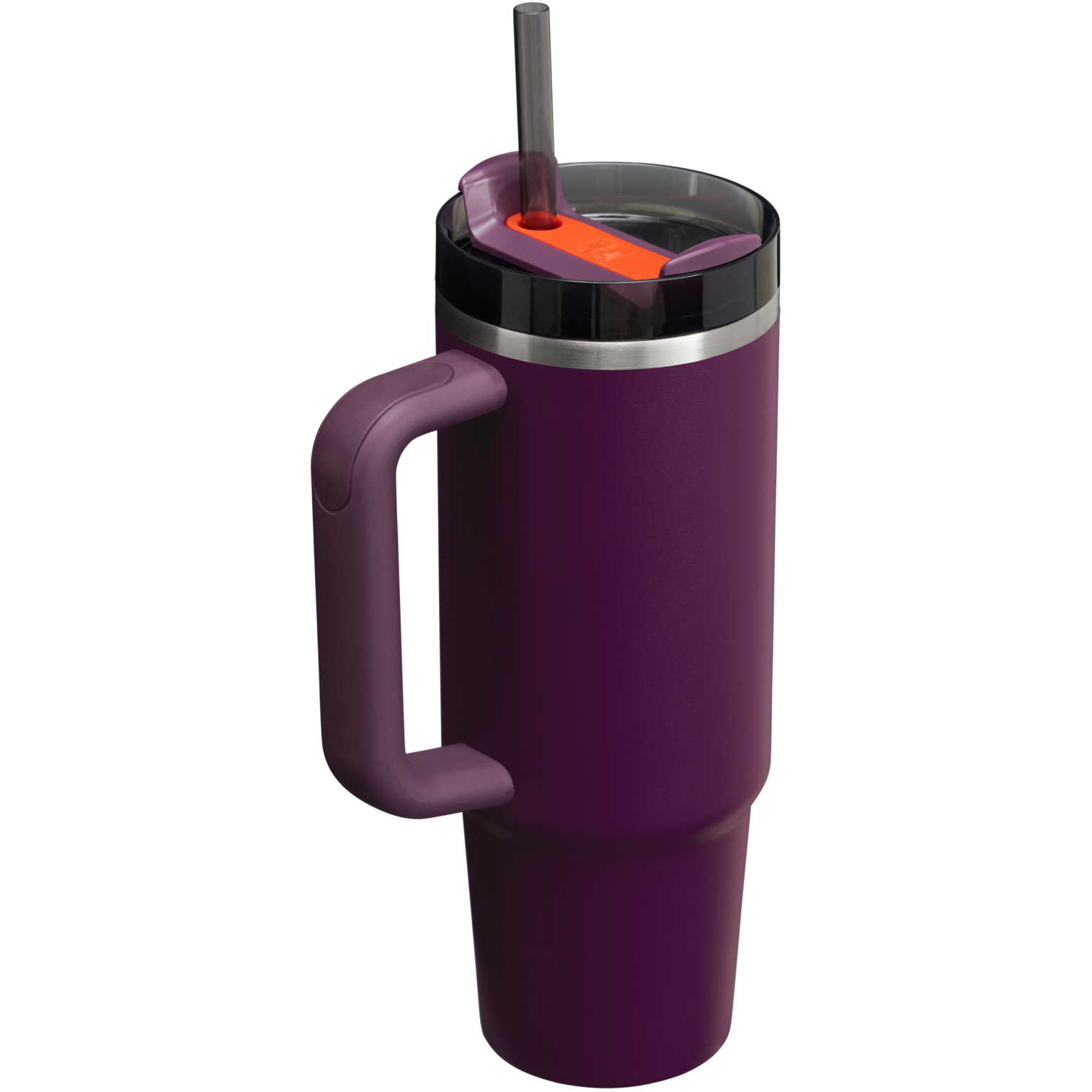 Splash-Resistant FlowState The Quencher H2.0 Flowstate Tumbler D051L - Double-Wall Vacuum Insulated Travel Tumbler with Straw Detail