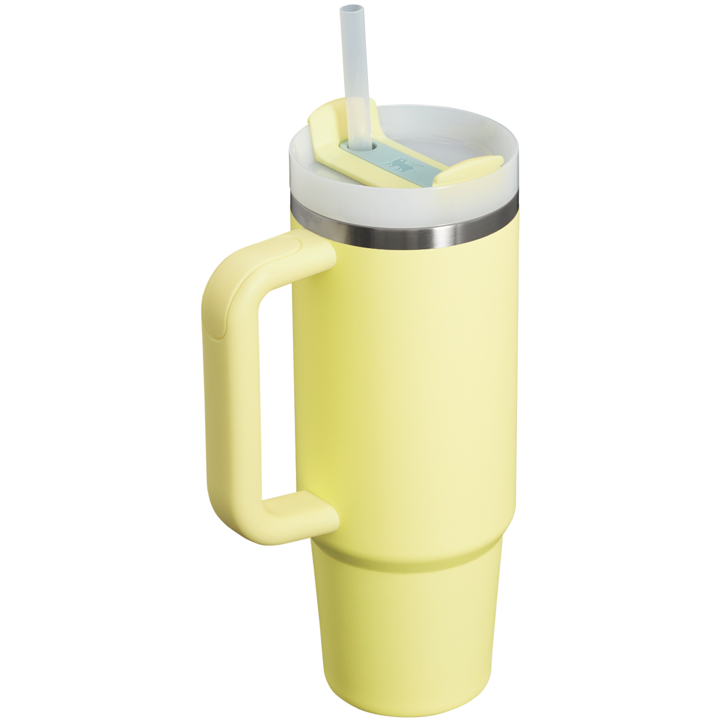 Splash-Resistant FlowState The Quencher H2.0 Flowstate Tumbler D051L - Double-Wall Vacuum Insulated Travel Tumbler with Straw Detail
