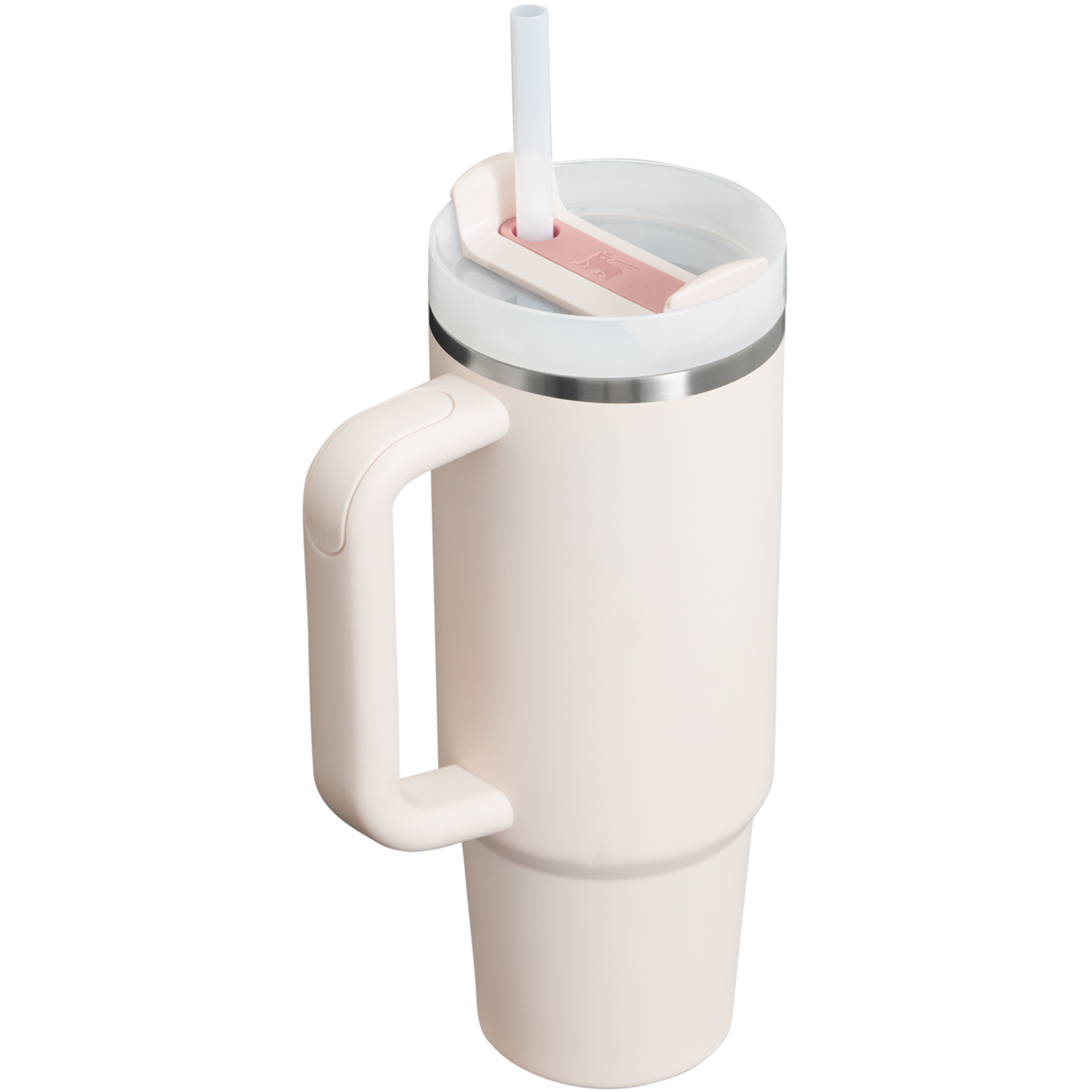 Splash-Resistant FlowState The Quencher H2.0 Flowstate Tumbler D051L - Double-Wall Vacuum Insulated Travel Tumbler with Straw Detail