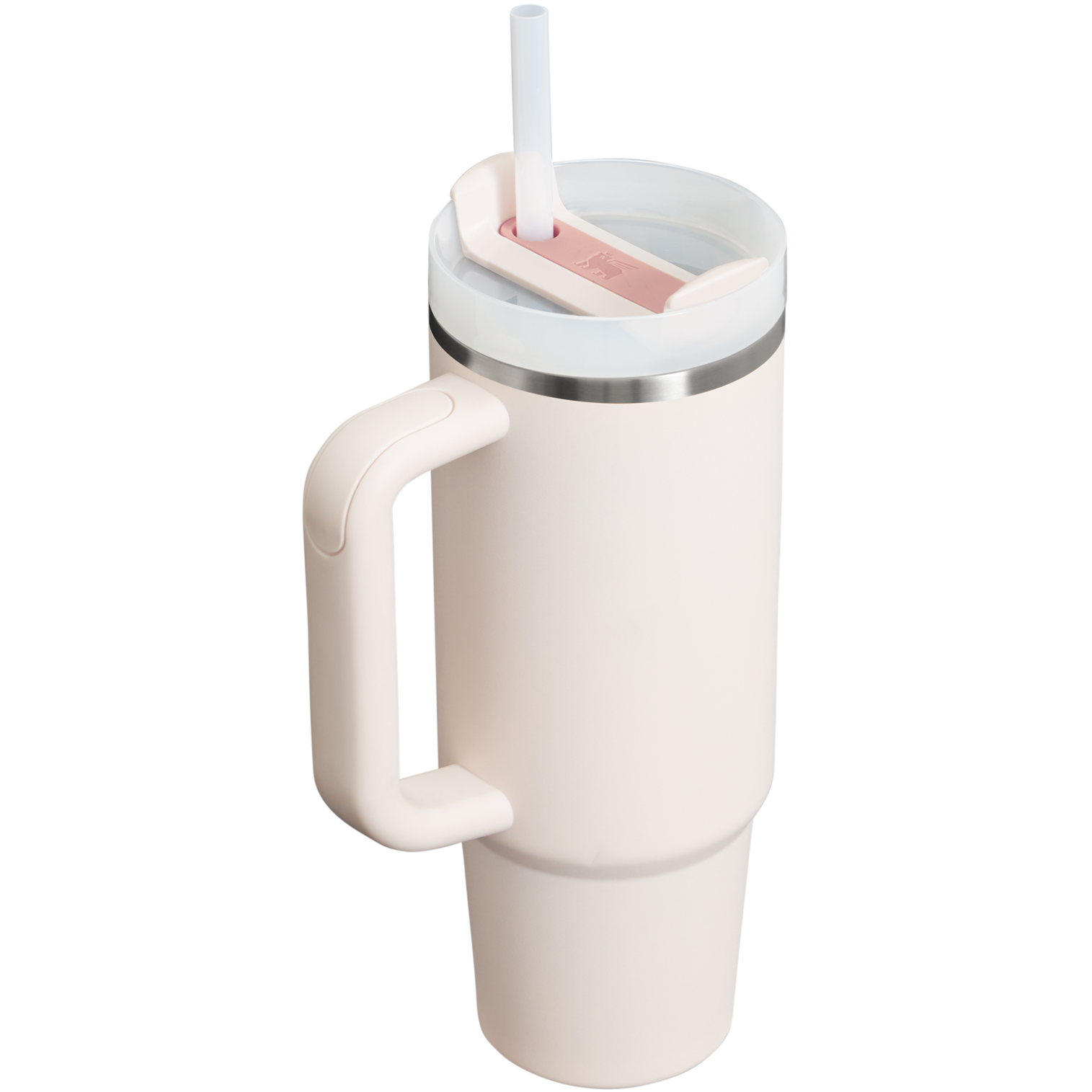 Splash-Resistant FlowState The Quencher H2.0 Flowstate Tumbler D051L - Double-Wall Vacuum Insulated Travel Tumbler with Straw Detail