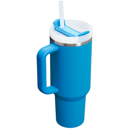 Large Capacity The Quencher H2.0 Flowstate Tumbler D050X - Double-Wall Vacuum Insulated Travel Tumbler with Straw Detail