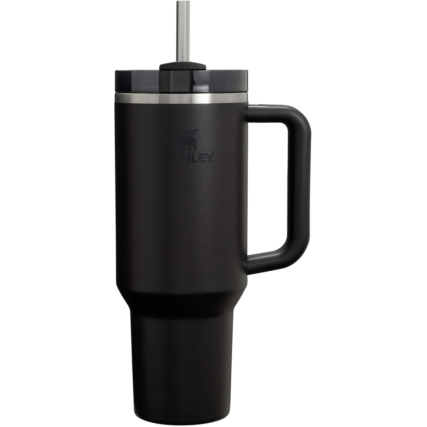 Large Capacity The Quencher H2.0 Flowstate Tumbler D050X - Double-Wall Vacuum Insulated Travel Tumbler with Straw - Black 2.0