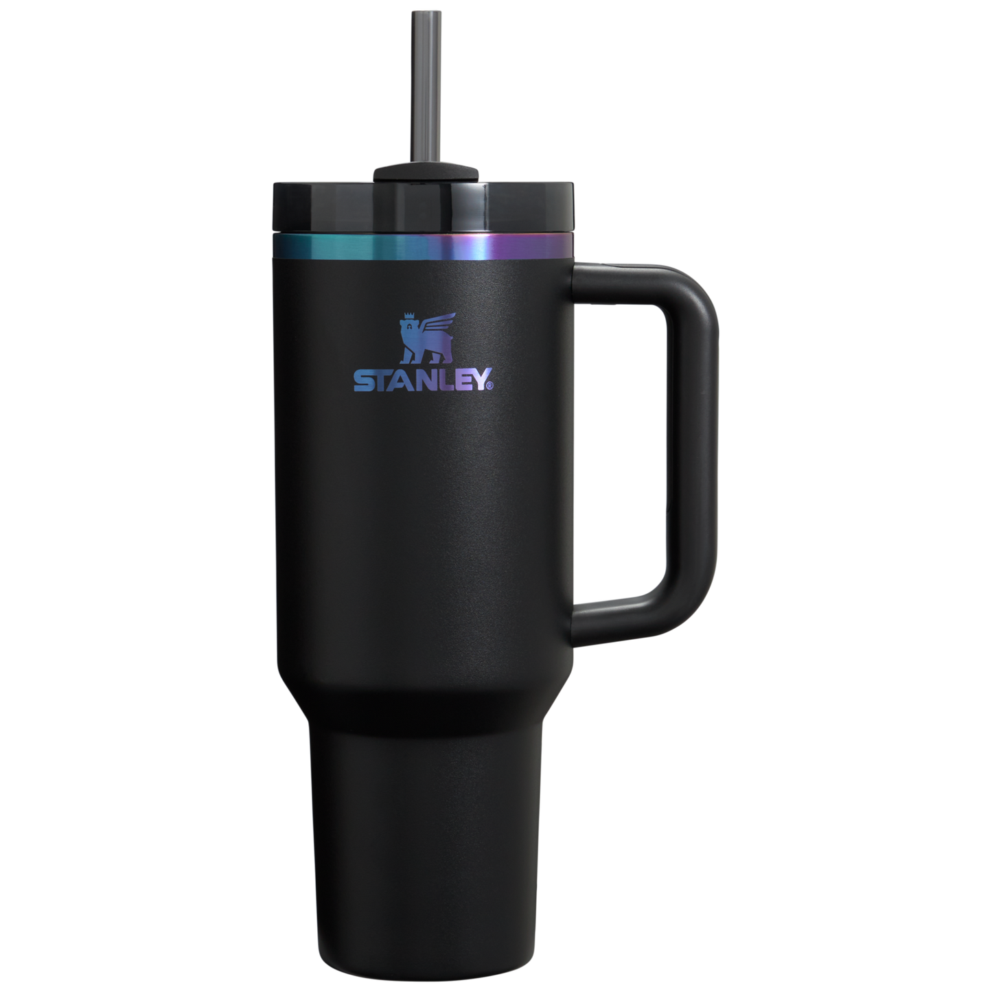 Car-Cup Friendly The Black Chroma Quencher H2.0 Flowstate Tumbler D252B - Premium Stainless Steel Straw Cup for All-Day Hydration - Default Title