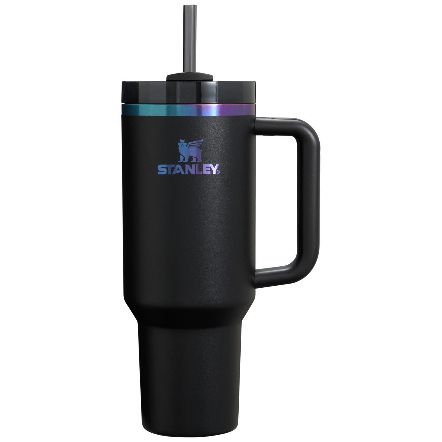 Car-Cup Friendly The Black Chroma Quencher H2.0 Flowstate Tumbler D252B - Premium Stainless Steel Straw Cup for All-Day Hydration - Default Title