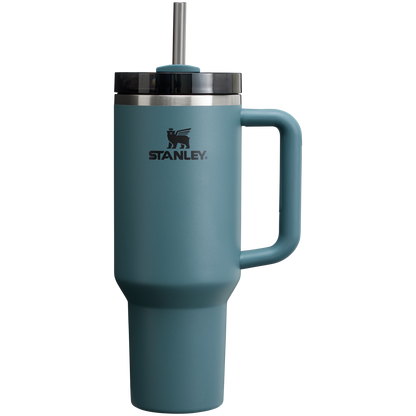 Double-Wall Vacuum The Quencher H2.0 Flowstate Tumbler  | Stanley Create D332L - Double-Wall Vacuum Insulated Travel Tumbler with Straw Detail