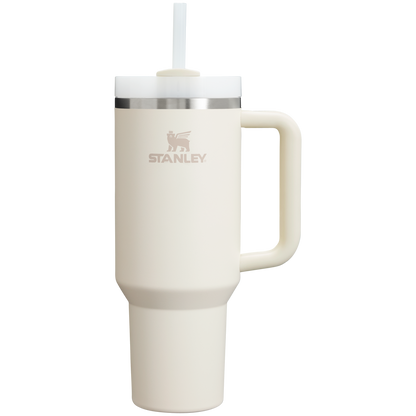 Double-Wall Vacuum The Quencher H2.0 Flowstate Tumbler  | Stanley Create D332L - Double-Wall Vacuum Insulated Travel Tumbler with Straw Detail