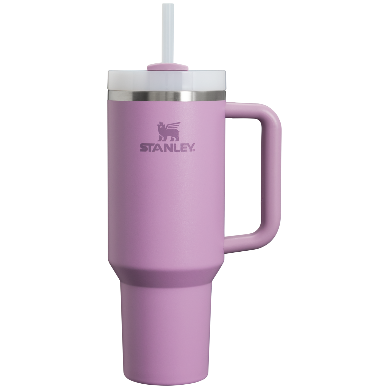 Double-Wall Vacuum The Quencher H2.0 Flowstate Tumbler  | Stanley Create D332L - Double-Wall Vacuum Insulated Travel Tumbler with Straw Detail