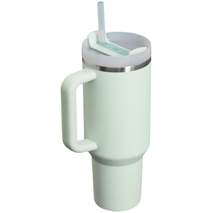 Large Capacity The Quencher H2.0 Flowstate Tumbler D050X - Double-Wall Vacuum Insulated Travel Tumbler with Straw Detail