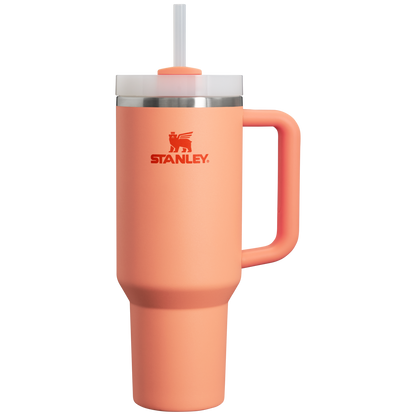 Double-Wall Vacuum The Quencher H2.0 Flowstate Tumbler  | Stanley Create D332L - Double-Wall Vacuum Insulated Travel Tumbler with Straw Detail