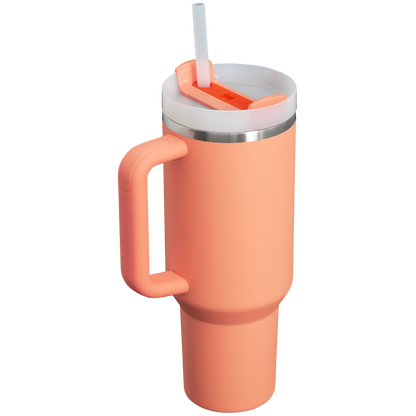 Double-Wall Vacuum The Quencher H2.0 Flowstate Tumbler  | Stanley Create D332L - Double-Wall Vacuum Insulated Travel Tumbler with Straw Detail