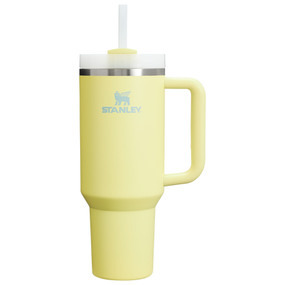 Double-Wall Vacuum The Quencher H2.0 Flowstate Tumbler  | Stanley Create D332L - Double-Wall Vacuum Insulated Travel Tumbler with Straw Detail