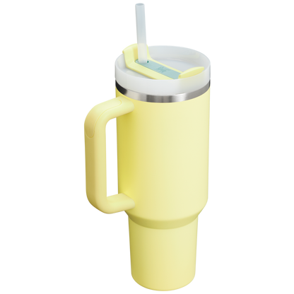 Large Capacity The Quencher H2.0 Flowstate Tumbler D050X - Double-Wall Vacuum Insulated Travel Tumbler with Straw Detail