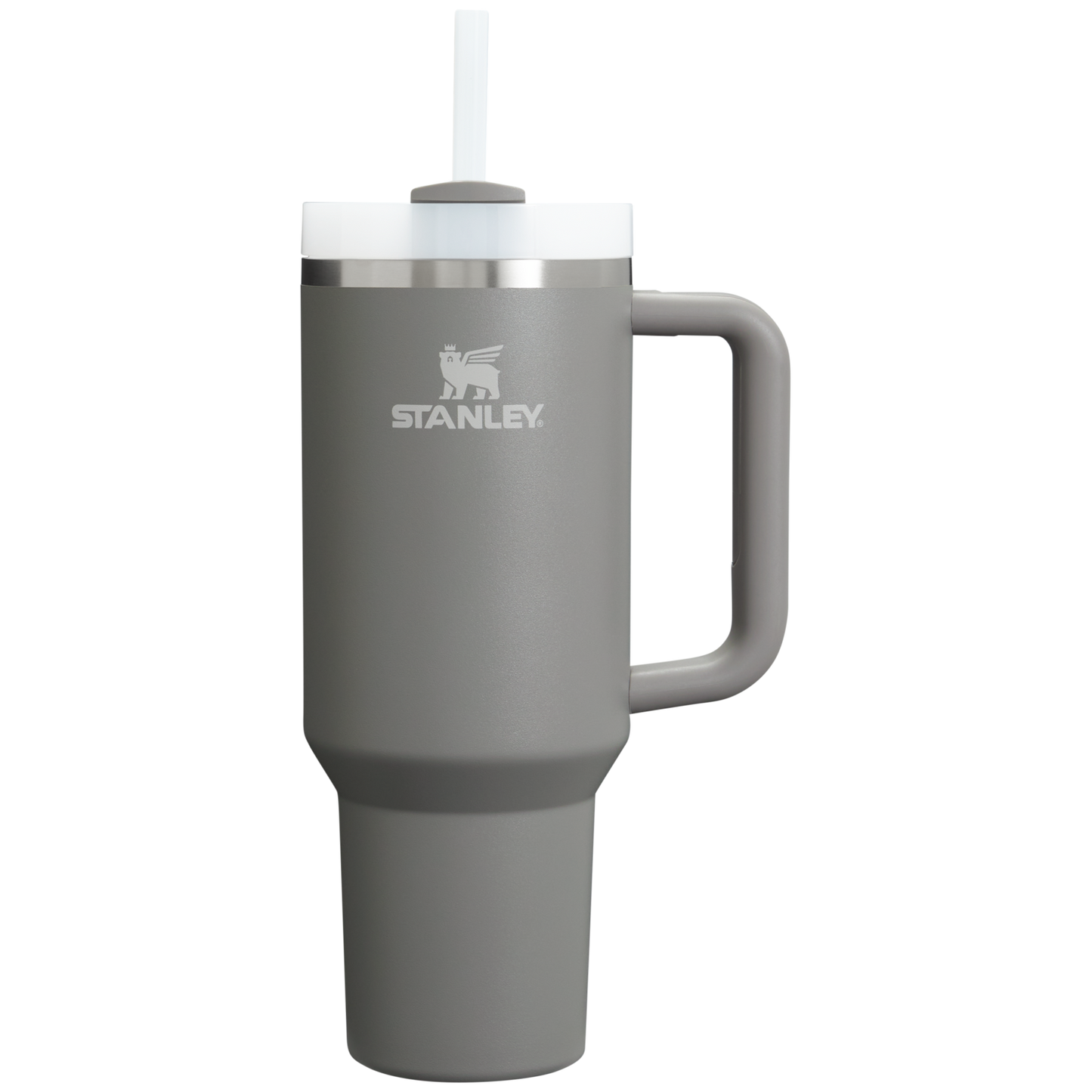 Large Capacity The Quencher H2.0 Flowstate Tumbler D050X - Double-Wall Vacuum Insulated Travel Tumbler with Straw - Stone