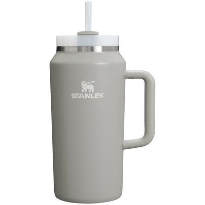 Car-Cup Friendly The Quencher H2.0 Flowstate Tumbler D365U - Double-Wall Vacuum Insulated Travel Tumbler with Straw - Ash