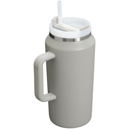 Car-Cup Friendly The Quencher H2.0 Flowstate Tumbler D033Q - Double-Wall Vacuum Insulated Travel Tumbler with Straw Detail