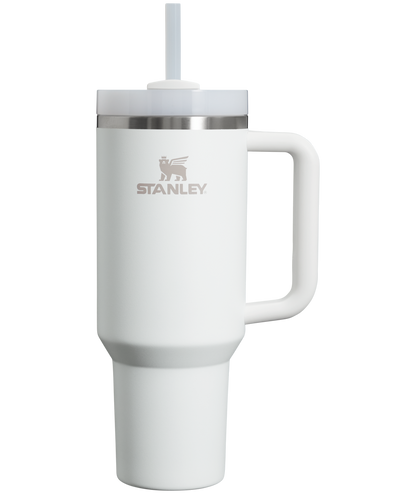Double-Wall Vacuum The Quencher H2.0 Flowstate Tumbler  | Stanley Create D332L - Double-Wall Vacuum Insulated Travel Tumbler with Straw - Frost
