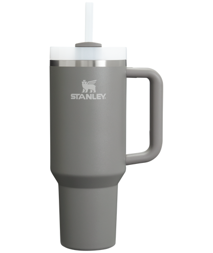 Double-Wall Vacuum The Quencher H2.0 Flowstate Tumbler  | Stanley Create D332L - Double-Wall Vacuum Insulated Travel Tumbler with Straw - Stone