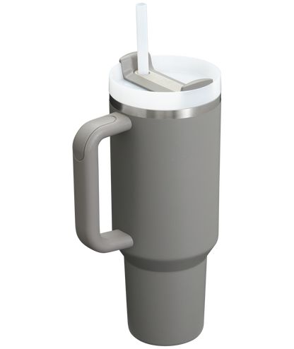 Double-Wall Vacuum The Quencher H2.0 Flowstate Tumbler  | Stanley Create D332L - Double-Wall Vacuum Insulated Travel Tumbler with Straw Detail