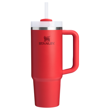 Double-Wall Vacuum The Quencher H2.0 Flowstate Tumbler D030T - Double-Wall Vacuum Insulated Travel Tumbler with Straw Detail