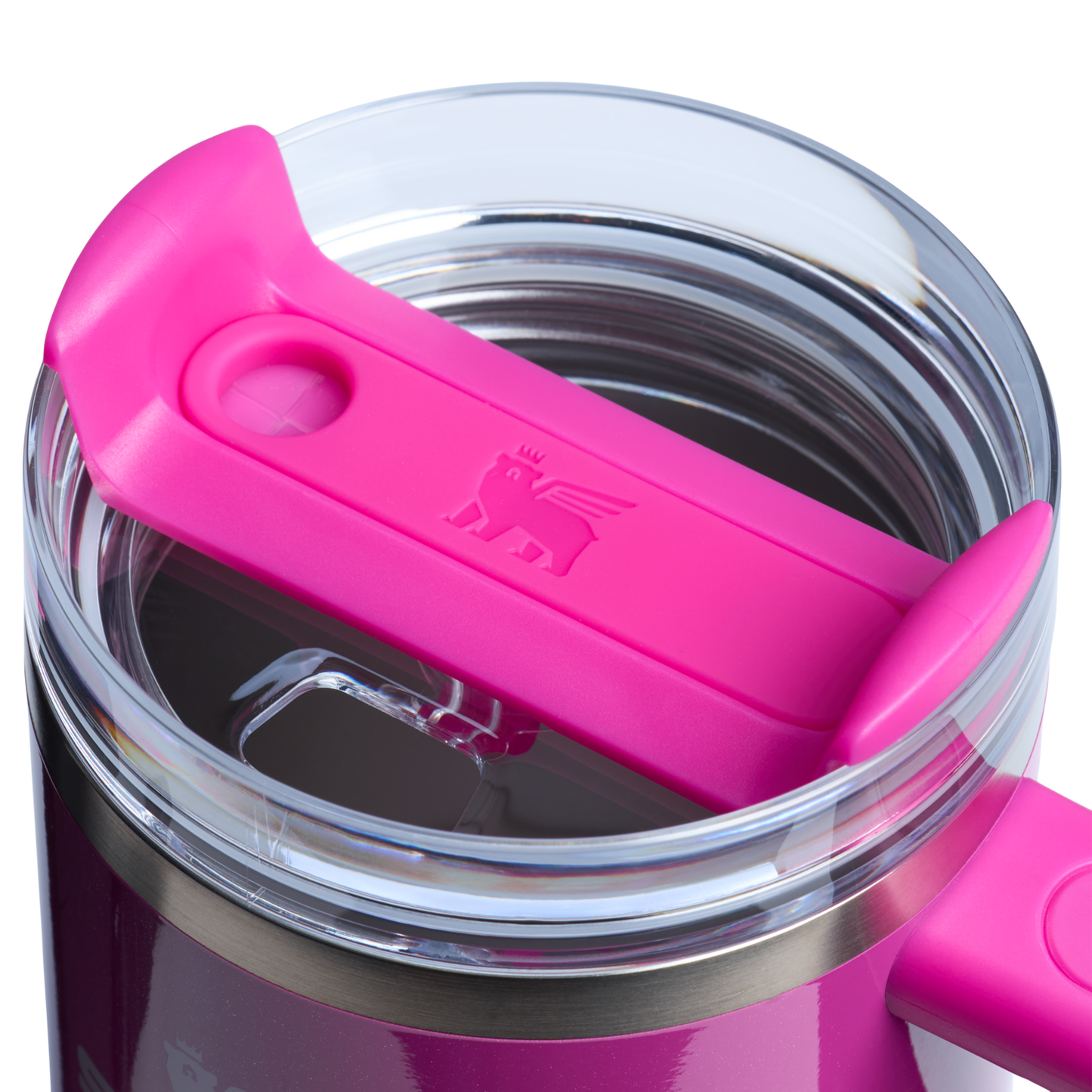 Car-Cup Friendly The Quencher H2.O Flowstate Tumbler D251V - Double-Wall Vacuum Insulated Travel Tumbler with Straw Detail