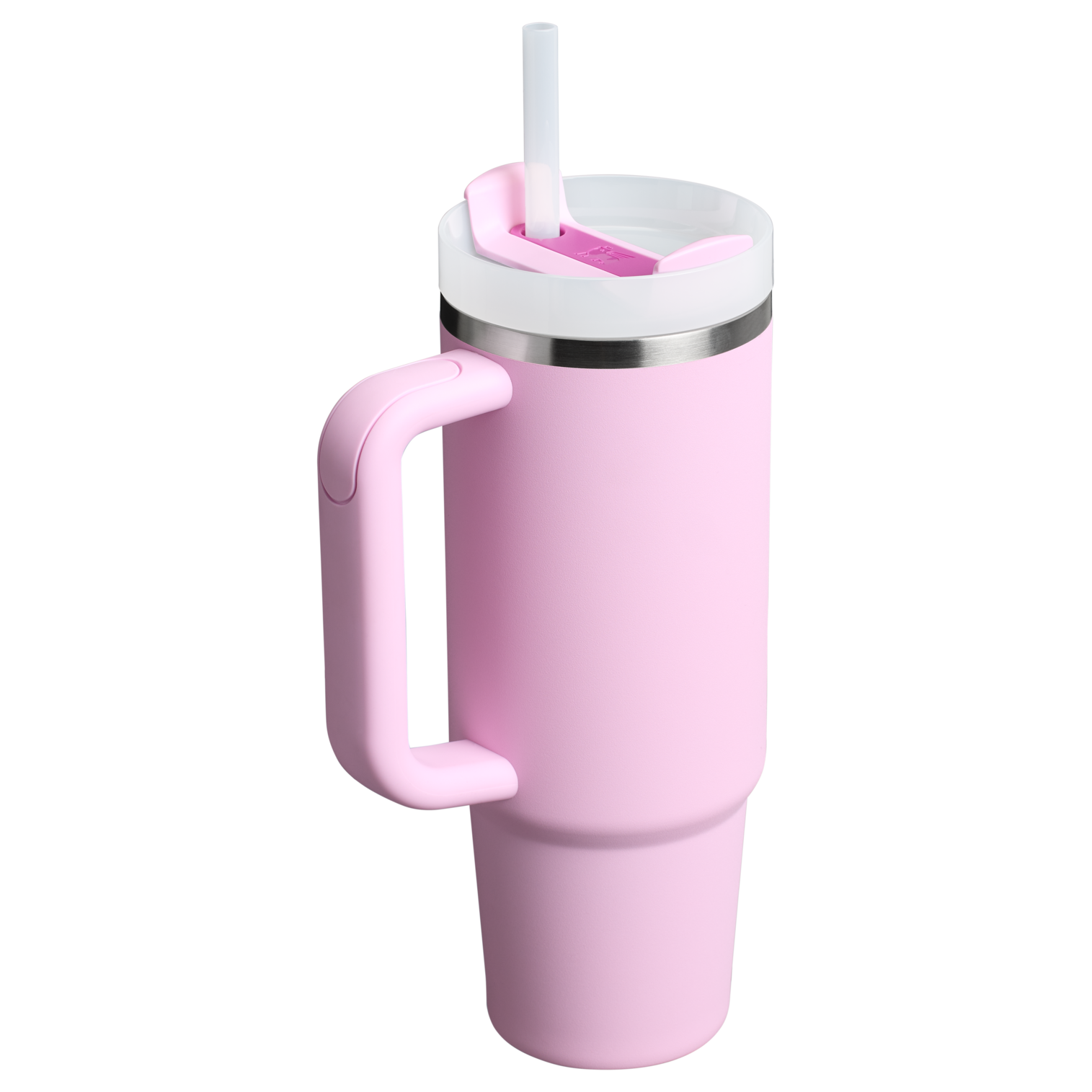 Splash-Resistant FlowState The Quencher H2.0 Flowstate Tumbler D051L - Double-Wall Vacuum Insulated Travel Tumbler with Straw Detail