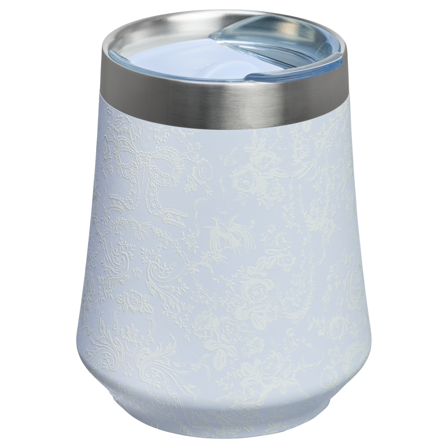 Vacuum Insulated Wine Stanley 1913 x LoveShackFancy Holiday Reserve Wine Tumbler D204X - Shatterproof Flavor-Preserving Cocktail Tumbler with Lid Detail