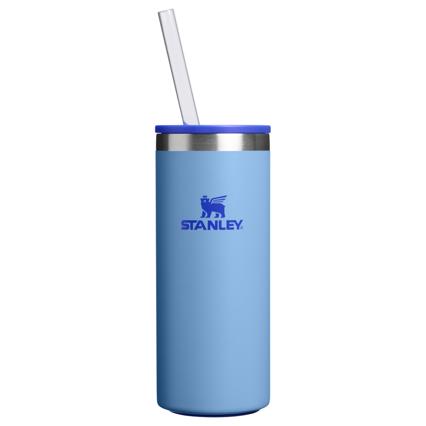 Heavy-Duty Tote The Everyday Slim Can Cooler Cup | Stanley Create D300G - Leak-Proof Insulated Mini Cooler Bag for Lunch - Blue Sky