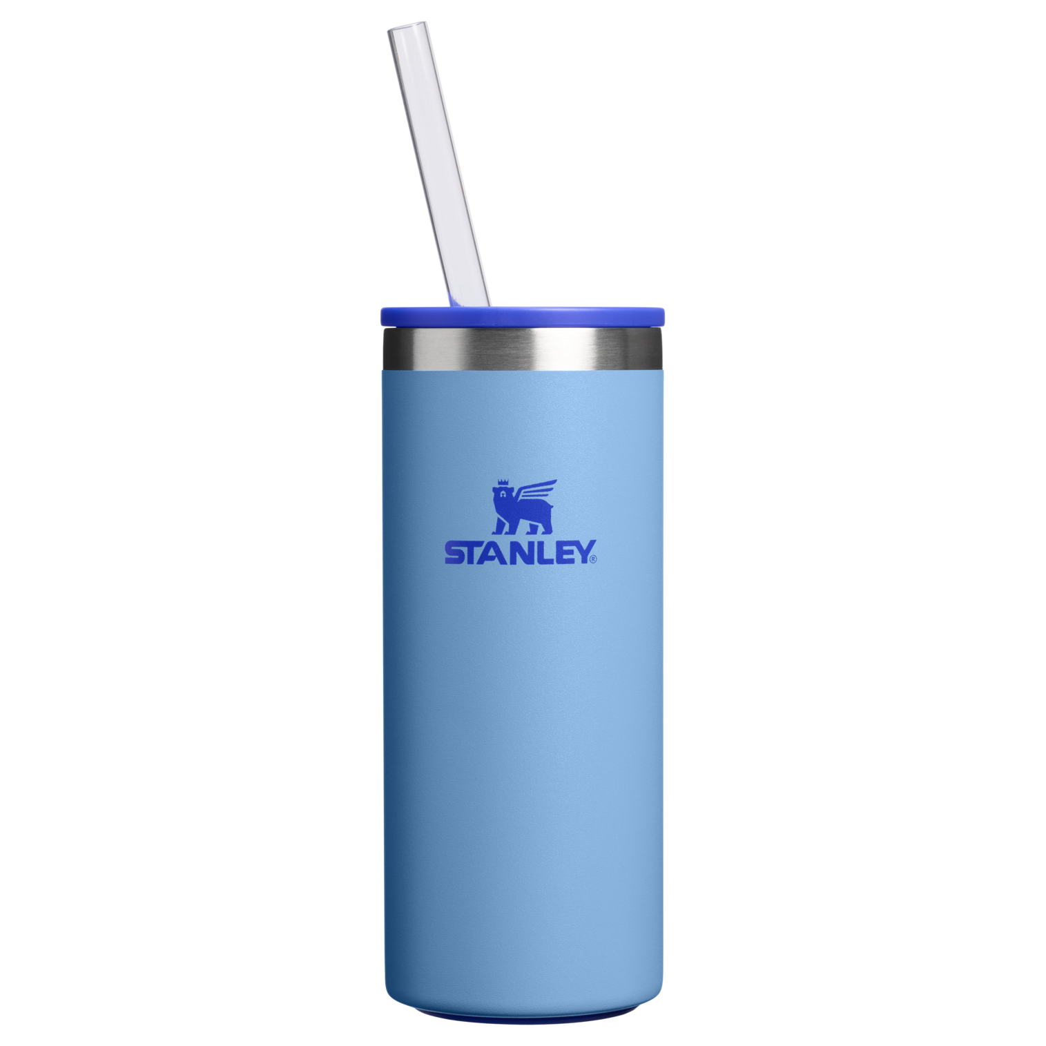 Heavy-Duty Tote The Everyday Slim Can Cooler Cup | Stanley Create D300G - Leak-Proof Insulated Mini Cooler Bag for Lunch - Blue Sky